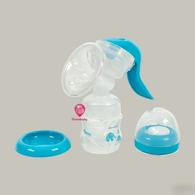 Momeasy Manual Breast Pump with Soft Silicone Cushion – Painless & Portable
